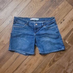 Midi Jean Shorts